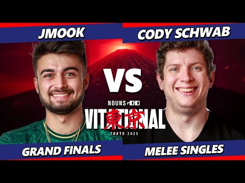 Nounsvitational 2025 GRAND FINALS - Cody Schwab (Fox) Vs. Jmook (Sheik) Smash Melee - SSBM