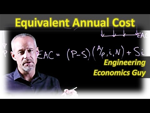 Introduction to Equivalent Annual Cost - Engineering Economics Lightboard