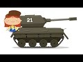 Doctor McWheelie A Tank Tractor For Kids A Car Cartoon