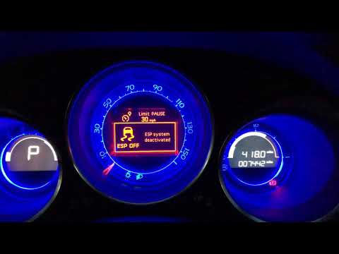 DS 4 Crossback SMEG System Information Menu