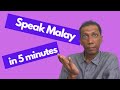 Speak Conversational Malay In 5 Minutes Learn Malay
