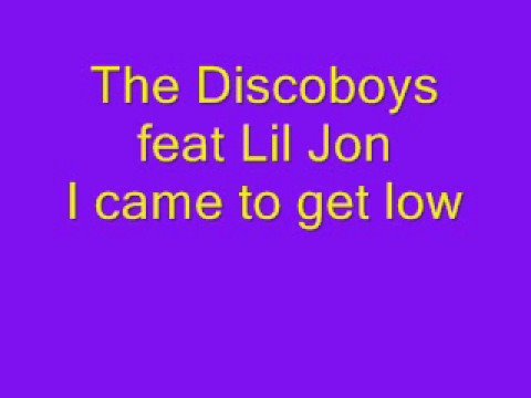 The Discoboys feat Lil Jon