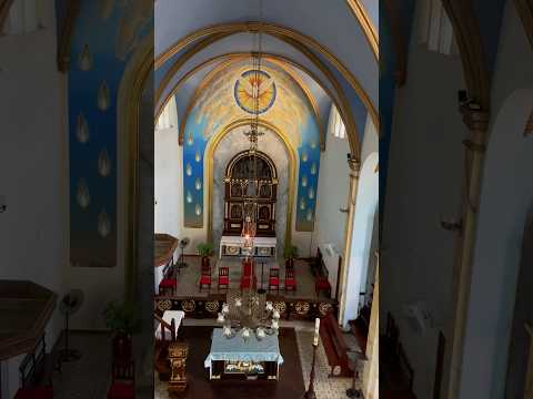 Pintura sacra na Igreja Matriz de Nossa Senhora do Desterro - Quissamã RJ
