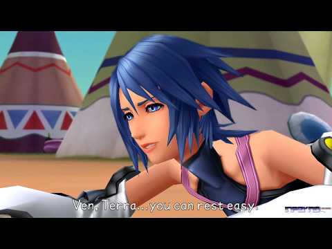 Kingdom Hearts 2.5 HD ReMIX English - KHBBSFM - Part 35 - Aqua - Neverland - Vs Vanitas #2