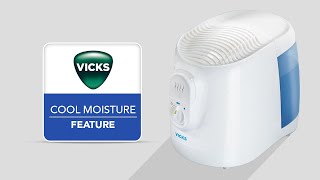 Vicks Filtered Cool Moisture Humidifier VEV320 - Features