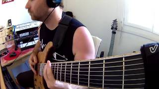 Meshuggah - Behind the sun - Heartifice Guitar cover