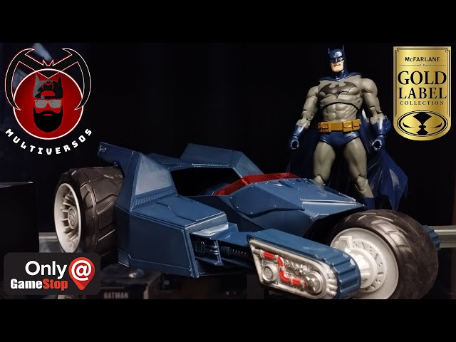 Vídeo relacionado con McFarlane DC Multiverse Batman & Bat-Raptor Gold Label - Paquete de 2 - Coleccionable increíblemente detallado con Ultra articulación, vehículo y Tema de DC Comics