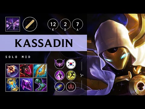 Kassadin Mid vs LeBlanc - KR Master Patch 25.20