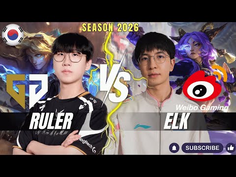 GEN Ruler vs WBG Elk - Ruler EZREAL vs Elk YUNARA ADC - Patch 26.2 KR Ranked | lolrec