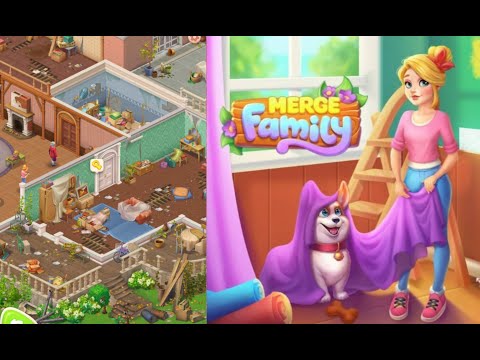 Merge Family🧁🍰 Level 10-11 Part 8🍫☕️