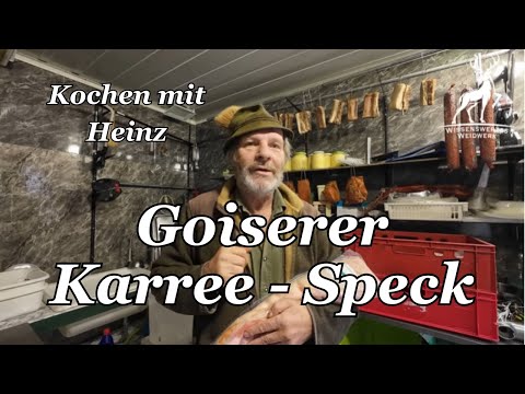 Goiserer Karree Speck – Homemade bacon from the Salzkammergut region | Heinz Unterberger
