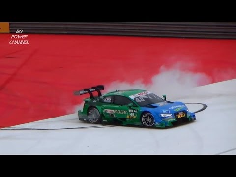 DTM Edoardo Mortara burnout 2015 Red Bull Ring Spielberg