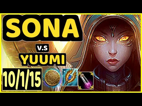 NEON (SONA) vs YUUMI - 10/1/15 KDA BOTTOM SUPPORT CHALLENGER GAMEPLAY - EUW