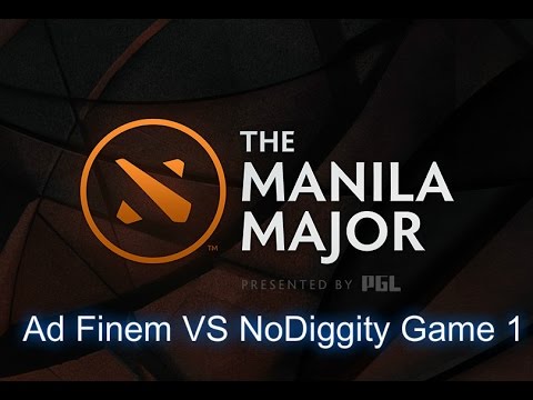 MANILA MAJOR - Ad Finem Vs No Diggity EU QUALIFIER 2016 Game 1 HIGHLIGHT