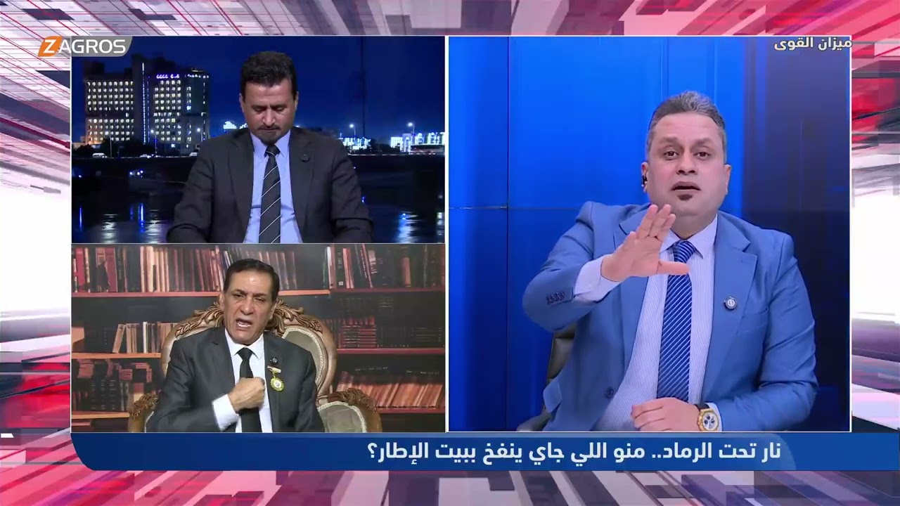 فيديو | التدخل الخارجي في العراق يُفجر جدل حاد بين بشير الحجيمي وعباس غدير