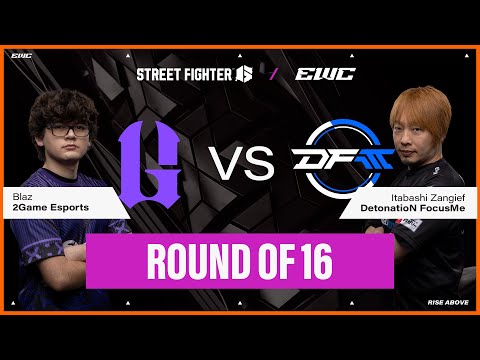 Blaz vs. Itabashi Zangief | Street Fighter 6 at EWC 25 - Day 4 - Round of 16