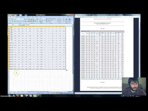 Meterology Data Mining in Excel (How-to)