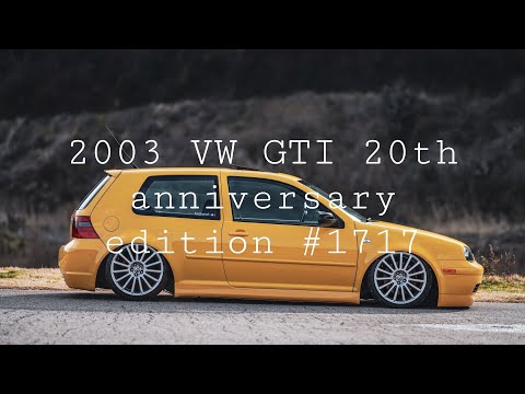 Introducing my 2003 VW GTI 20th anniversary edition #1717