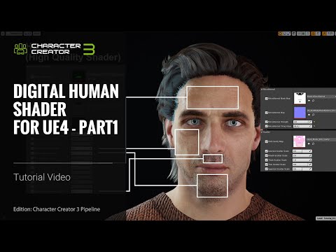 Character Creator 3 Tutorial - Digital Human Shader for Unreal Engine 4: Part 1