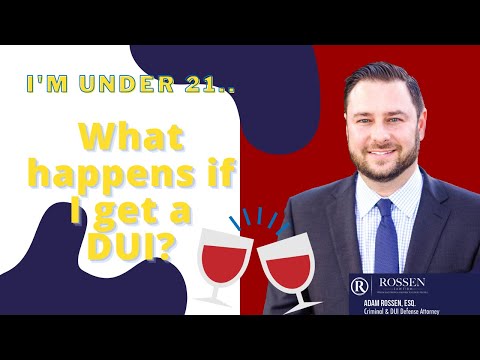 DUI: What if I’m under 21?