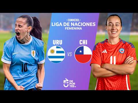 🏆 URUGUAY 1-3 CHILE 🔴 RESUMEN 🔴  LIGA DE NACIONES FEMENINA ⚽