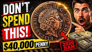 DON’T SPEND THESE! Top 8 UK One Penny Coins Banned in 2026 Worth Thousands! 💰