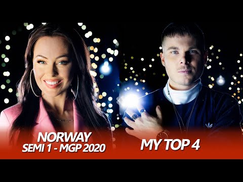 Eurovision 2020 NORWAY (Semi 1 - MGP) | My Top 4