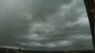 preview picture of video 'Donderwolken pakken samen boven Nieuwland, Amersfoort'