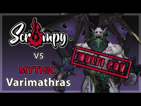 Mythic Varimathras | Multi PoV Blood Death Knight & Shadowpriest (World of Warcraft)