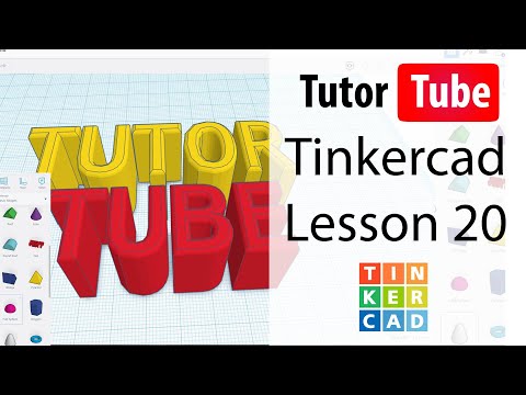 Tinkercad Tutorial Lesson 20 Ruler in Workplane