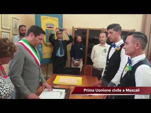 PRIMA UNIONE CIVILE NEL COMUNE DI MASCALI