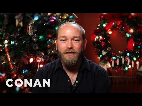 Team Coco Holiday Traditions: Kyle Kinane Hates Christmas Meat | CONAN on TBS
