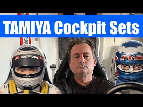 Tamiya RC Touring car and Rally crew cockpit set HopUp TT-02 Porsche Lancia Subaru