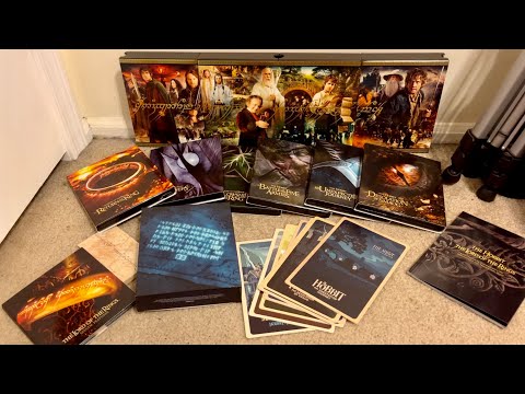 Middle Earth 4K Ultra HD Blu-Ray Ultimate Collector’s Edition Unboxing Review Lord Of The Rings