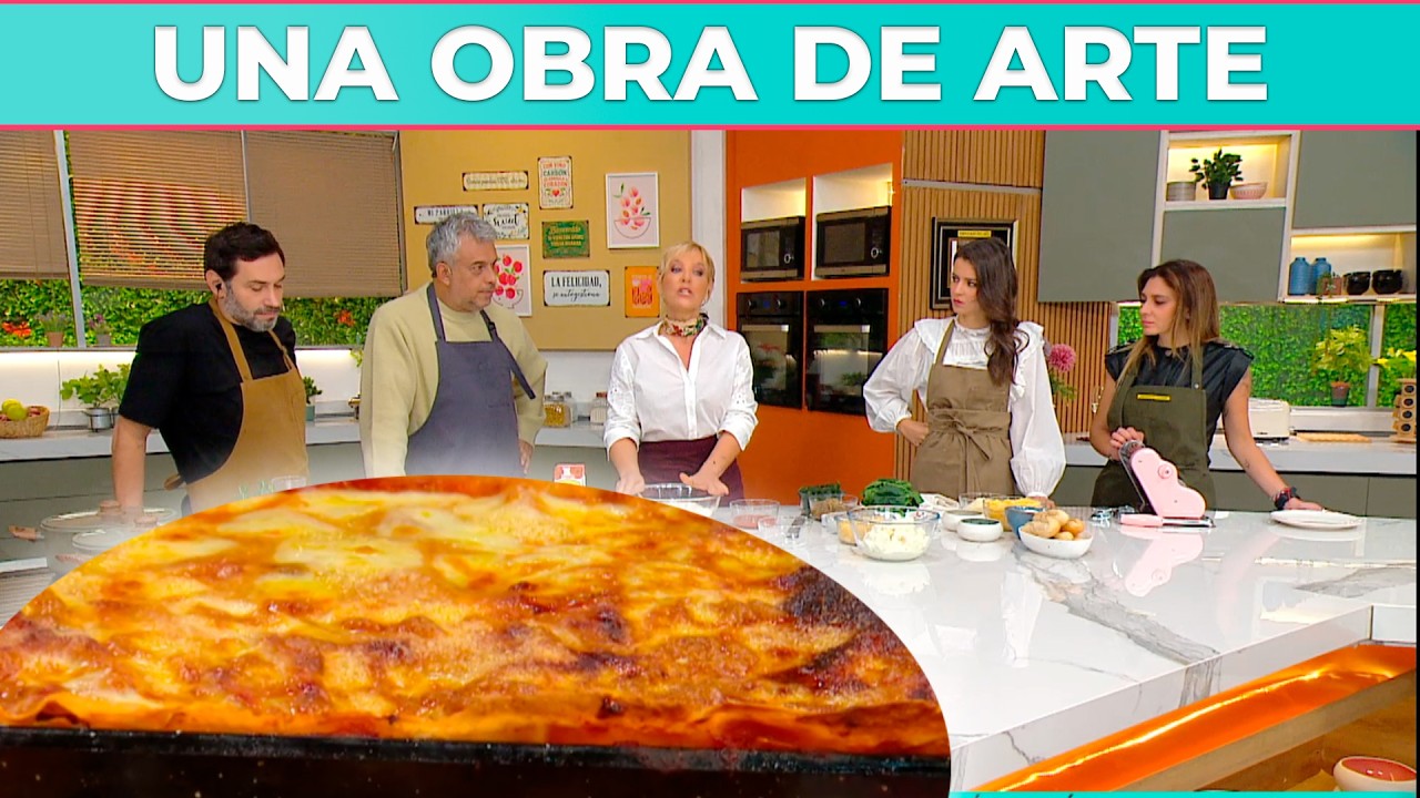 Inconmensurable lasaña de vacío, junto a Mario Massaccesi y las chicas de "Tempraneros"