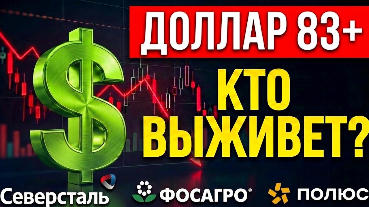 Доллар вверх! Кто выживет? Фосагро Северсталь Полюс