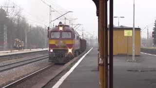 preview picture of video 'Dąbrowa Górnicza Ząbkowice dworzec PKP - remont peronu 3 & składy towarowe/PKP IC/KŚ'