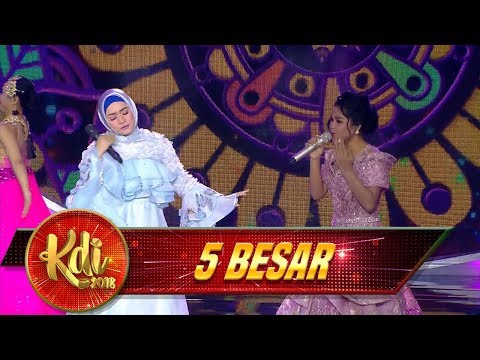 TERBAIIK Penampilan Delima Ft  Ikke di 5 Besar [TERLENA] - Kontes 5 Besar KDI (3/9)