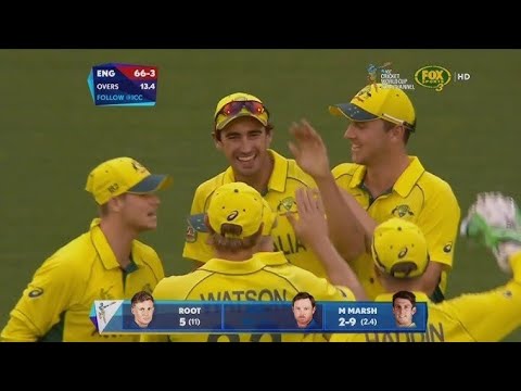 Australia vs England World Cup 2015 full match highlights