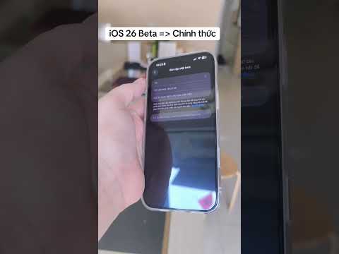 Hướng dẫn Update iOS 26 Beta về chính thức đơn giản #ios26 #xoanstore #xoanstudio