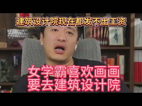 女学霸喜欢画画，要去建筑设计院 建筑设计院现在都发不出工资#张雪峰 #考研 #考公 #公务员 #高考 #研究生 #就业 #教育 #大学