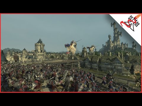 EPIC BRETTONIAN CASTLE SIEGE - Total War: WARHAMMER