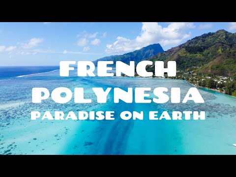 The Vibe of French Polynesia / Relaxing 4K Drone Footage