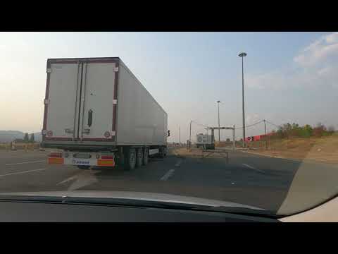 Serbian highway driving tour