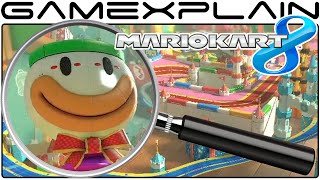 Mario Kart 8 Analysis - Ribbon Road GBA DLC Track (Secrets & Hidden Details)