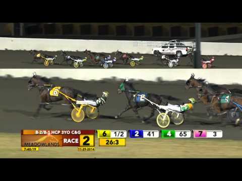 Meadowlands November 29, 2014 - Race 2 - Sweet Rock