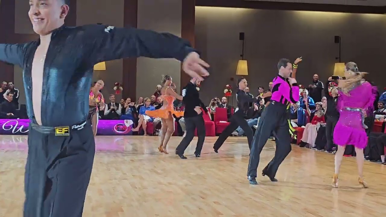 Paul & Alina at Carolina Classic 2025 - Open Professional Amercian Rhythm