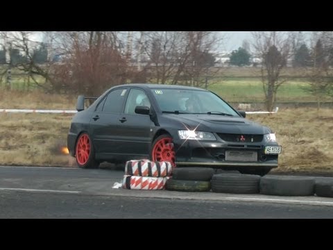 Noworoczny Sprint AZT 2014 - Pavlo Vyshnevetskyi Kostia Nazarov Mitsubishi Lancer by OesRecords