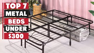 7 Best Metal Beds Under $300 – Strong, Stylish, & Cheap!