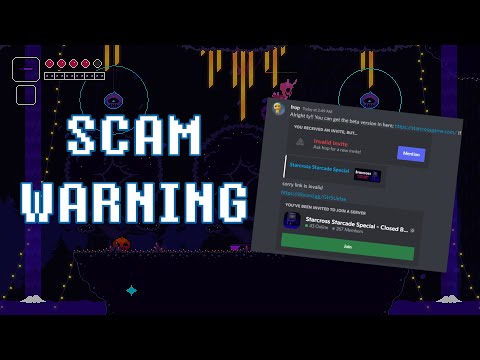 DISCORD SCAM WARNING! Be careful! My game's name is being used for a scam!